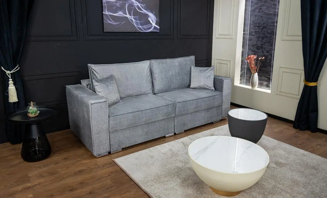 Canapea Extensibilă Inna Bonell Mini, Gri