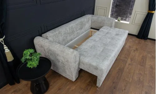 Canapea Extensibilă Lacrima Memory Max, Gri deschis