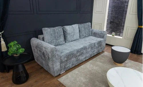 Canapea Extensibilă Lacrima Memory Max, Gri închis