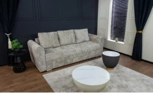 Canapea Extensibilă Lacrima Memory Max, Maro Deschis