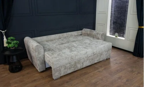 Canapea Extensibilă Lacrima Memory Mini, Maro Deschis