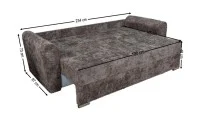 Canapea Extensibilă Lacrima Memory Mini, Maro 4