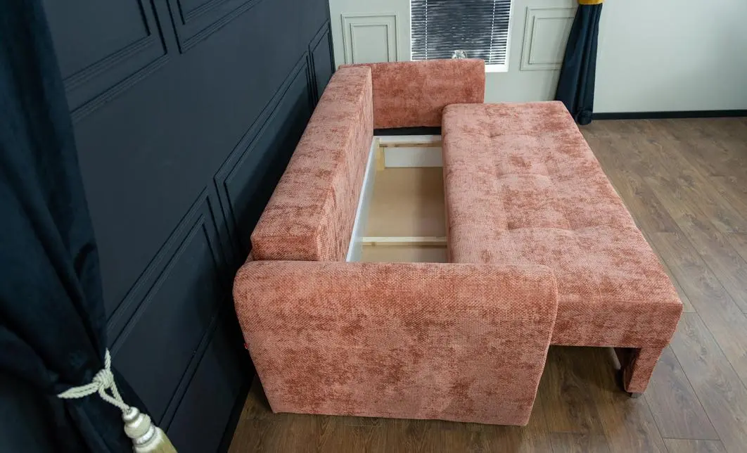 Canapea Extensibilă Lacrima Bonell Mini, Cărămiziu 7