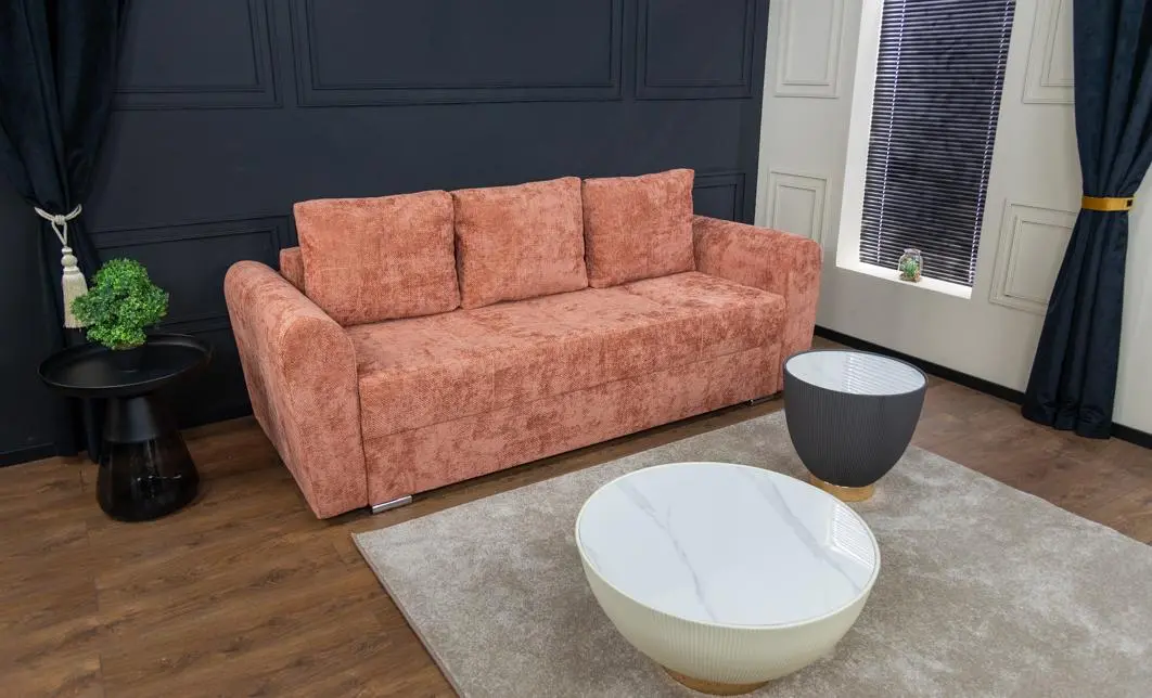 Canapea Extensibilă Lacrima Bonell Mini, Cărămiziu