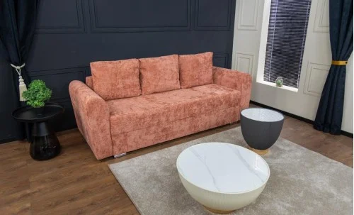 Canapea Extensibilă Lacrima Bonell Mini, Cărămiziu