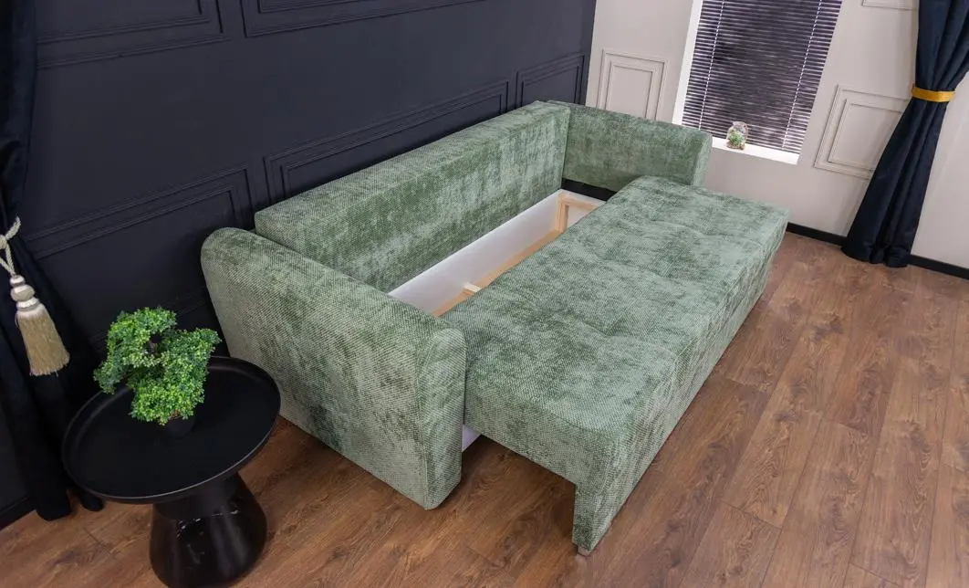Canapea Extensibilă Lacrima Memory Mini, Verde 6