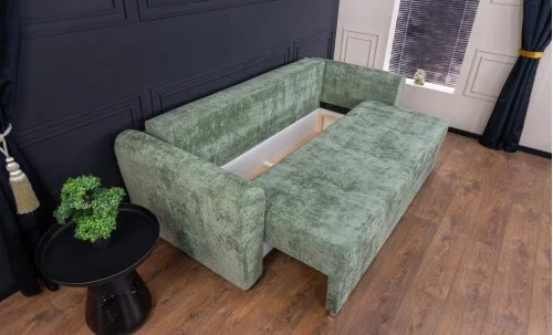 Canapea Extensibilă Lacrima Memory Mini, Verde