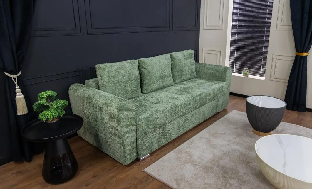 Canapea Extensibilă Lacrima Memory Mini, Verde