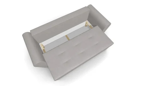 Canapea Extensibila Lacrima Mini, Crem