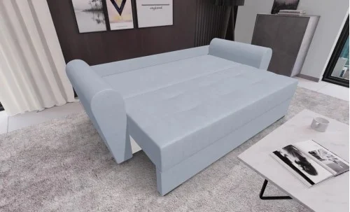Canapea Extensibila Lacrima Mini, Argintiu