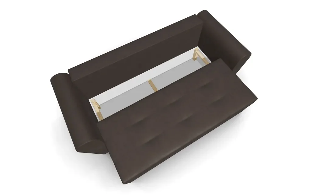 Canapea Extensibila Lacrima Mini, Maro 4