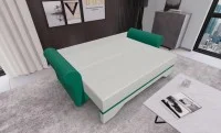 Canapea Extensibilă Mona Bonell Mini, Bej deschis/Verde 3