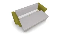 Canapea Extensibilă Mona Bonell Mini, Crem/Verde masliniu 4