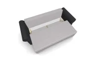 Canapea Extensibilă Mona Bonell Mini, Crem/Gri carbune 4