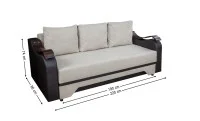 Canapea Extensibilă Sally Memory Mini, Bej 1