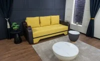 Canapea Extensibilă Sally Bonell Mini, Mustar