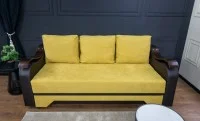 Canapea Extensibilă Sally Bonell Mini, Mustar 3