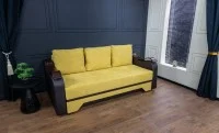 Canapea Extensibilă Sally Bonell Mini, Mustar 2