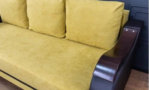 Canapea Extensibilă Sally Bonell Mini, Mustar
