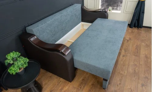 Canapea Extensibilă Sally Bonell Mini, Gri antracit