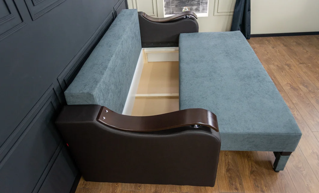 Canapea Extensibilă Sally Bonell Mini, Gri antracit 5