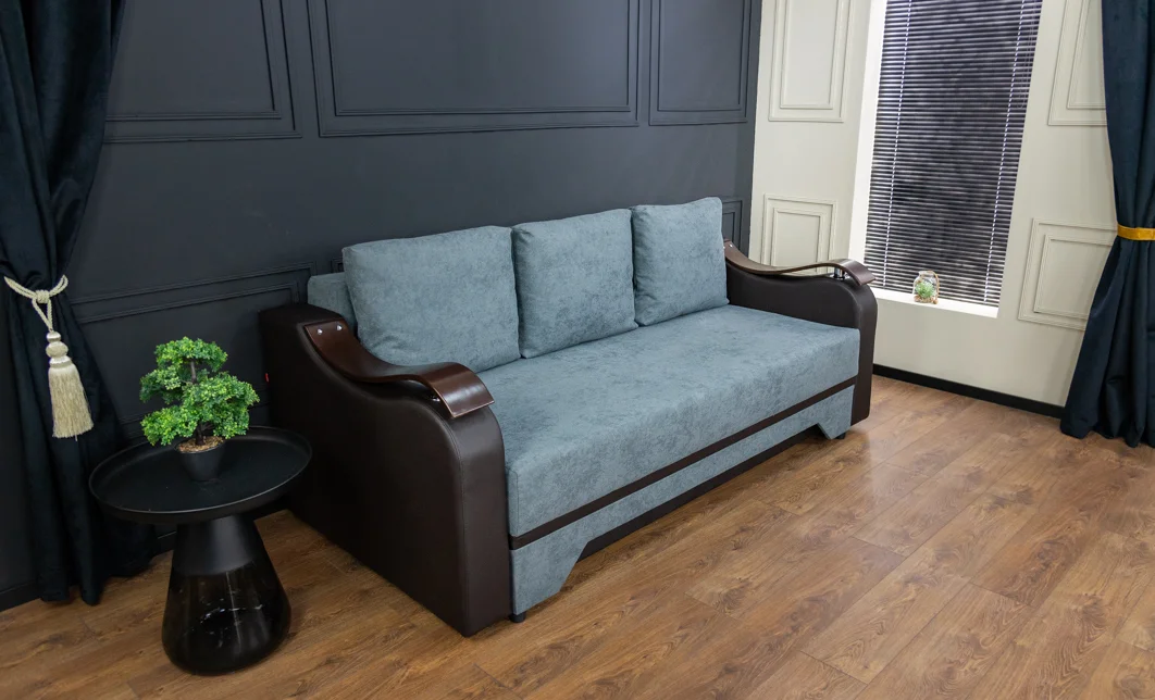 Canapea Extensibilă Sally Bonell Mini, Gri antracit