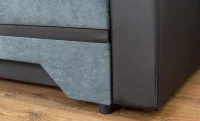 Canapea Extensibilă Sally Bonell Mini, Gri antracit