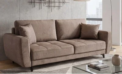 Canapea Extensibilă Karisa , Cu Ladă Depozitare, Stofă Premium Vogue 03 