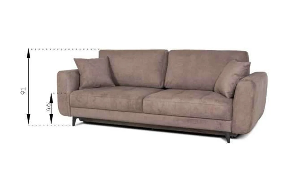Canapea Extensibilă Karisa , Cu Ladă Depozitare, Stofă Premium Vogue 03  3