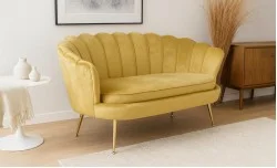 Canapea Marbella KJL2130, Galben