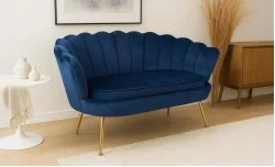 Canapea Marbella KJL2130, Albastru