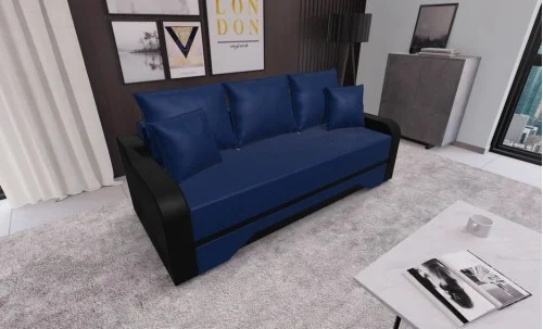 Canapea Extensibila Royal Mini, Albastru
