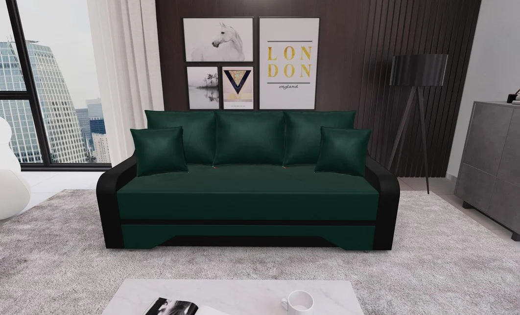 Canapea Extensibila Royal Mini, Verde 1