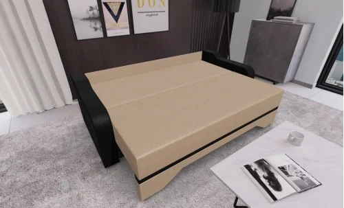 Canapea Extensibila Royal Mini, Maro deschis
