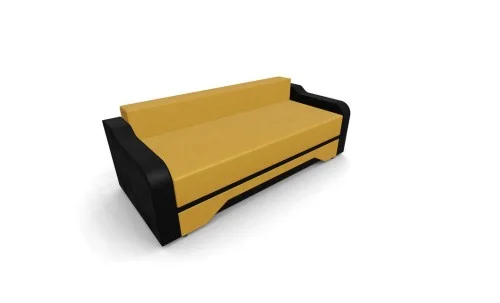 Canapea Extensibila Royal Mini, Galben