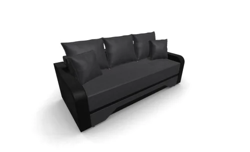 Canapea Extensibila Royal Mini, Gri carbune