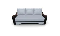 Canapea Extensibila Sally Mini, Argintiu/Negru 5