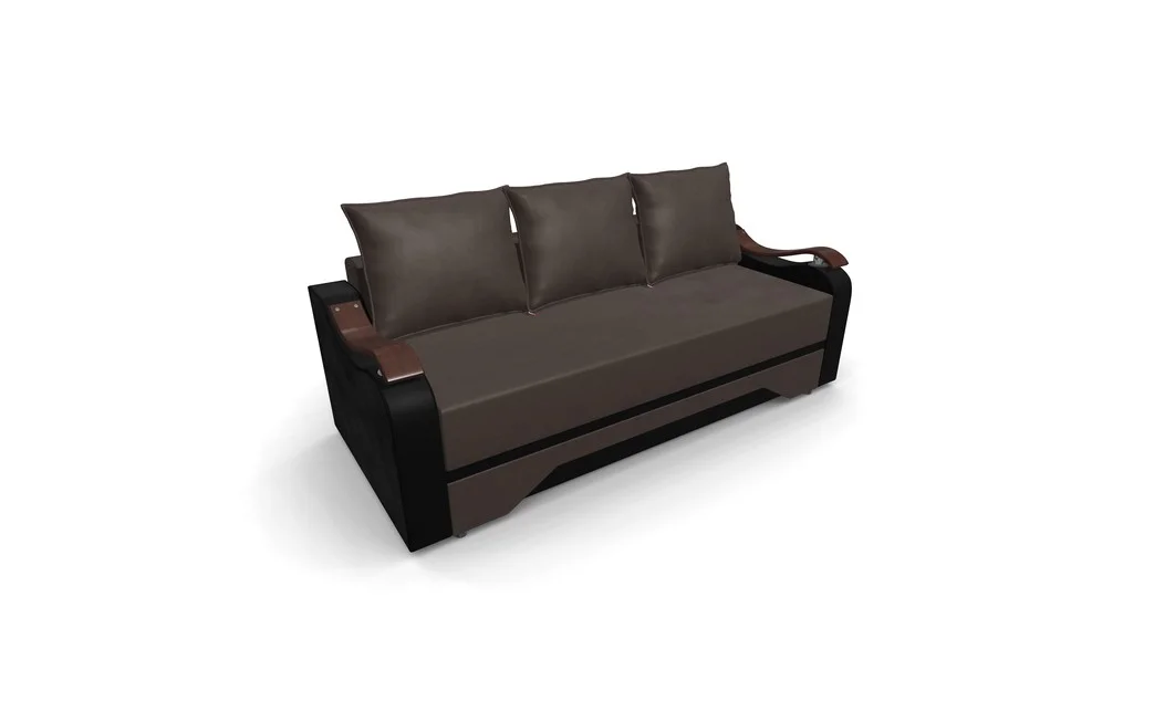 Canapea Extensibila Sally Mini, Maro/Negru 6