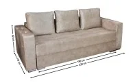 Canapea Extensibilă Vegas Bonell Max, Bej deschis 1