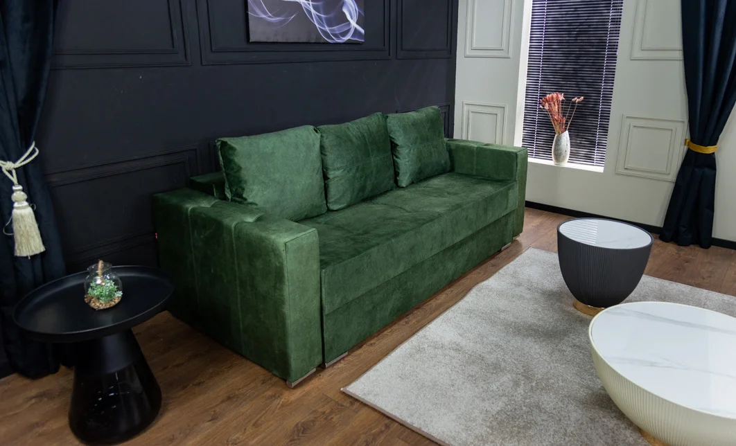 Canapea Extensibilă Vegas Bonell Max, Verde 2
