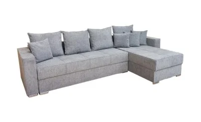 Colțar Extensibil Claudia Mare XXL Memory Gri - Aragon 90, Interschimbabil
