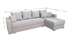 Colțar Extensibil Claudia Mare XXL Memory XXL - Lemon 05, Interschimbabil Colțar Extensibil Claudia Mare XXL Memory XXL - Lemon 05, Interschimbabil