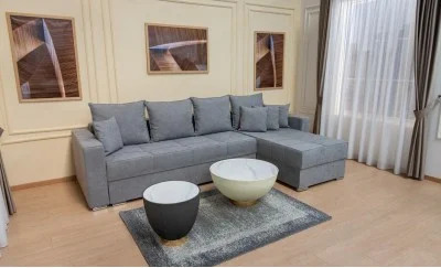 Colțar Extensibil Claudia Mare XXL Bonell Gri - Lemon 12, Interschimbabil