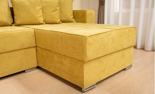 Colțar Extensibil Claudia Mare XXL Bonell Galben - Lemon 43, Interschimbabil