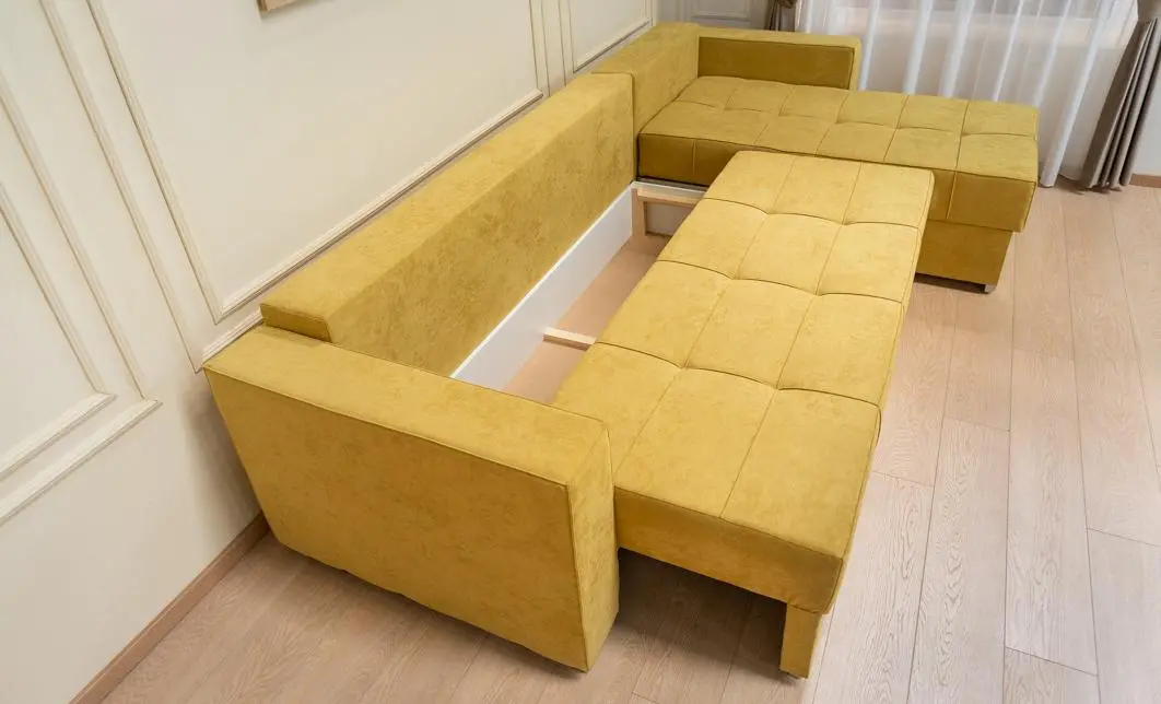 Colțar Extensibil Claudia Mare XXL Bonell Galben - Lemon 43, Interschimbabil 5