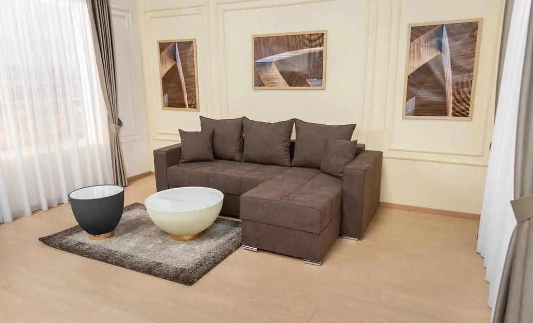 Colțar Extensibil Claudia XXS Bonell Maro închis - Lemon 28 Interschimbabil 4