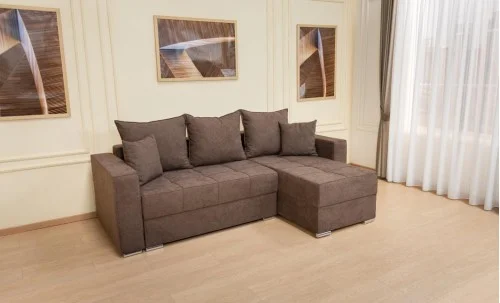 Colțar Extensibil Claudia XXS Memory Maro - Lemon 28 Interschimbabil