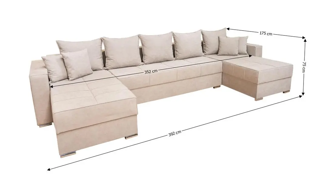 Colțar Extensibil Claudia U Bonell Gri - Lemon 05 1