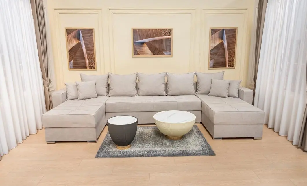 Colțar Extensibil Claudia U Bonell Gri - Lemon 05 8