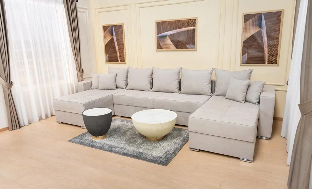 Colțar Extensibil Claudia U Bonell Gri - Lemon 05